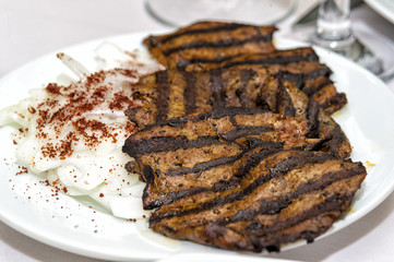 fried meat