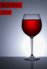 wine list