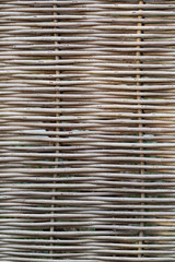 Wicker fence