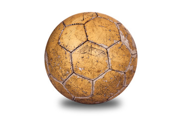 Old, used football © Marina Lohrbach