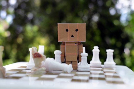 Boxman chessplayer