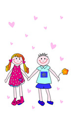 Niños y corazones 3