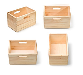 wooden box set