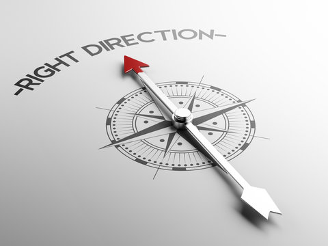 Right Direction Concept