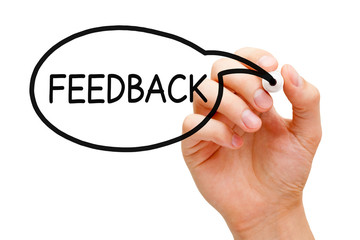Feedback Speech Bubble Concept