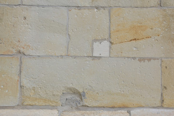Reparatur einer Sandsteinmauer II