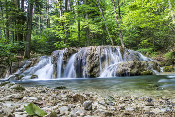 Small cascade on the river