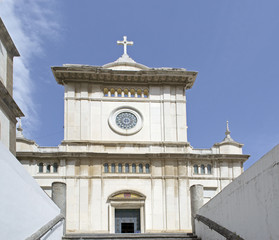 Fototapeta na wymiar Kościół Santa Maria Assunta w Positano (SA)