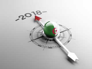 Fototapeta premium Algeria 2018 Concept