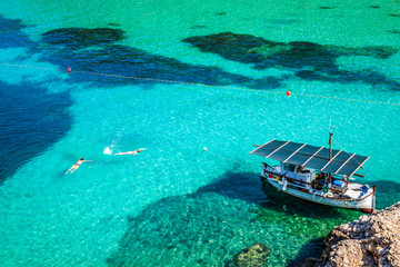 San Miguel - Ibiza - Balearic Islands - Spain - obrazy, fototapety, plakaty