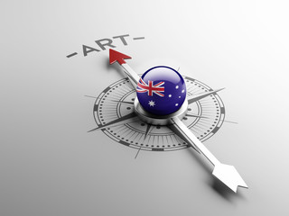 Australia Art Concept