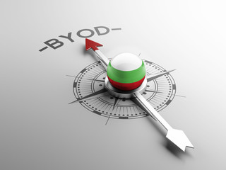 Fototapeta premium Bulgaria Byod Concept
