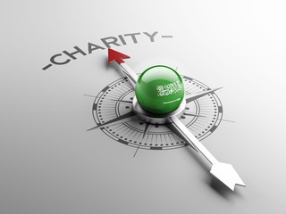 Saudi Arabia Charity Concept