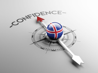 Iceland Confidence Concept