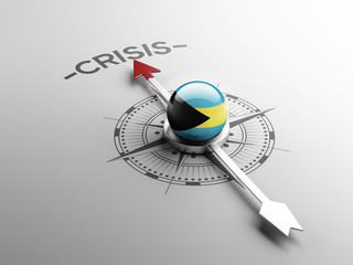 Bahamas. Crisis Concept.