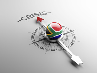 Fototapeta premium South Africa Crisis Concept.