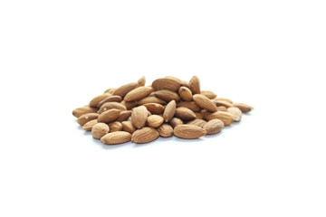 pile of almonds