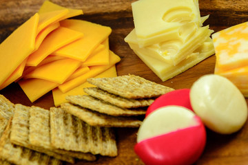 cheese and crackers