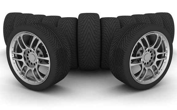Car Wheels. Concept design.