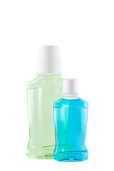 bottles with  mouthwash