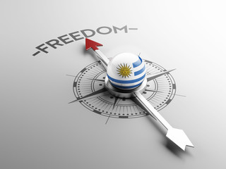 Uruguay Freedom Concept