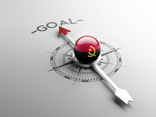 Fototapeta premium Angola Goal Concept