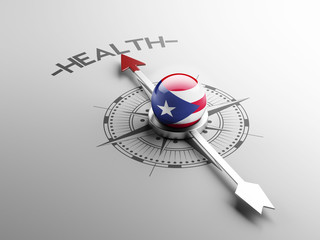 Fototapeta premium Puerto Rico Health Concept