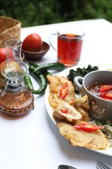 Pecel, indonesia traditional salad dish