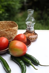 tomato and big chili