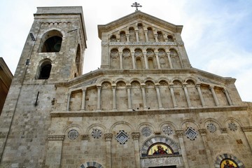 Facciata della Cattedrale di Cagliari