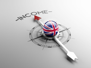 United Kingdom Income Concept