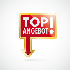 Golden Rectangle Arrow Board Top Angebot
