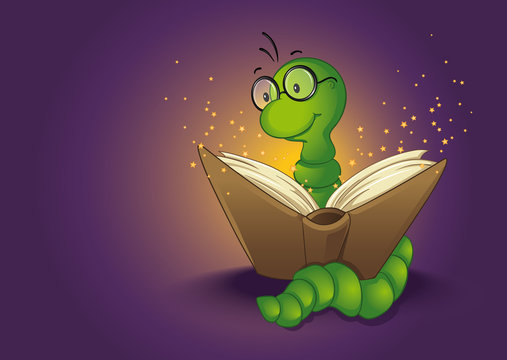 B&uuml;cherwurm und Zauberbuch