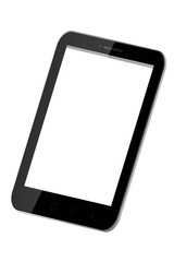 black Tablet, blank screen