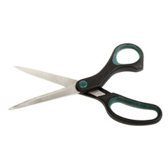 Pair of scissors isolated on white