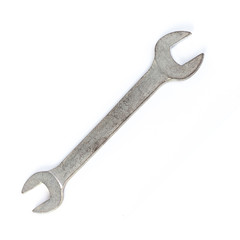 Wrench isolated on white