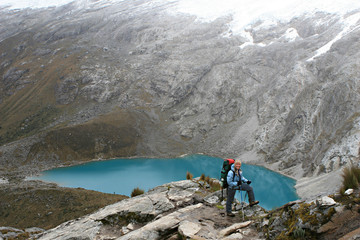 Fototapeta premium Santa Cruz Trek - Huascaran National Park, Peru