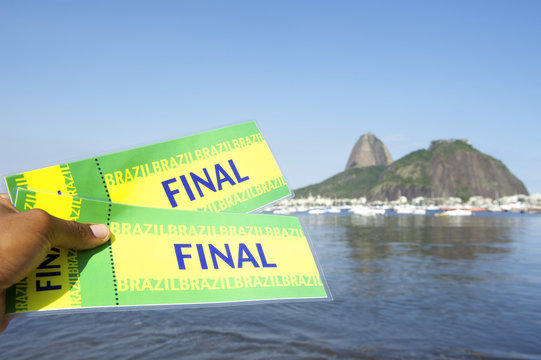 Brazil Final Tickets at Botafogo Sugarloaf Rio de Janeiro