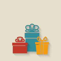 gift boxes background