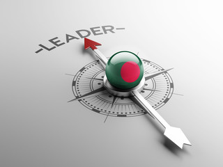 Fototapeta premium Bangladesh Leader Concept
