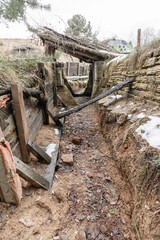 Army trench