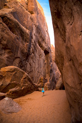 Sand Dune Arch - Arches National Park Moab Utah