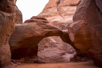 Sand Dune Arch - Arches National Park Moab Utah