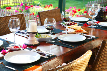 Dinner table.