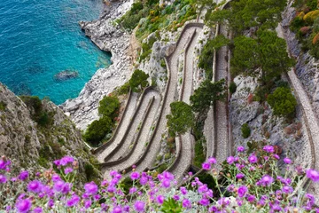 Foto op Canvas Capri, Via Krupp, Italy. © Antonio Gravante