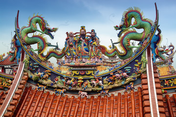 Bishan Temple in Taipei - Taiwan.