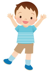 幼い子供　男の子
