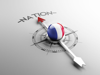 Fototapeta premium France Nation Concept