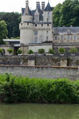 Fototapeta premium Castel of Rigny-Usse . Loire Valley, France