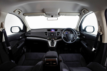 Dashboard - car interior - Illustration